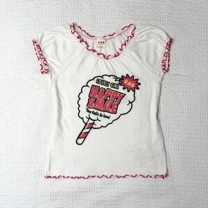 e.a.B cotton candy graphic baby tee from japan